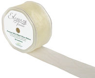 50mm x 20m Ivory - Ribbons